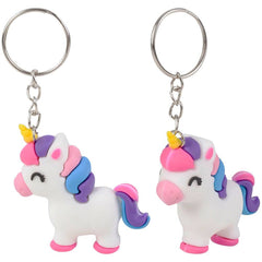 2.25" UNICORN KEYCHAINS LLB Keychain