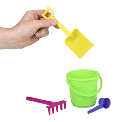 PLASTIC BEACH PLAY SET 4pc LLB kids toys