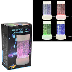 Twin Motion LED Tornado Lamp 10" 12/36 - LLB Toys