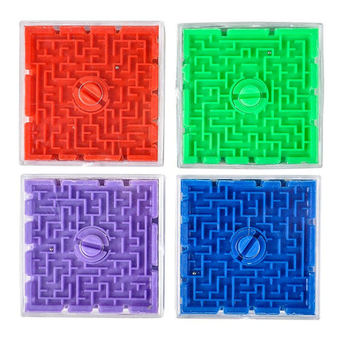 2.5" PLASTIC MAZE GAME LLB kids toys