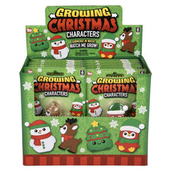 Christmas Growing Characters 2" Novelty Toy 12ct - LLB Toys