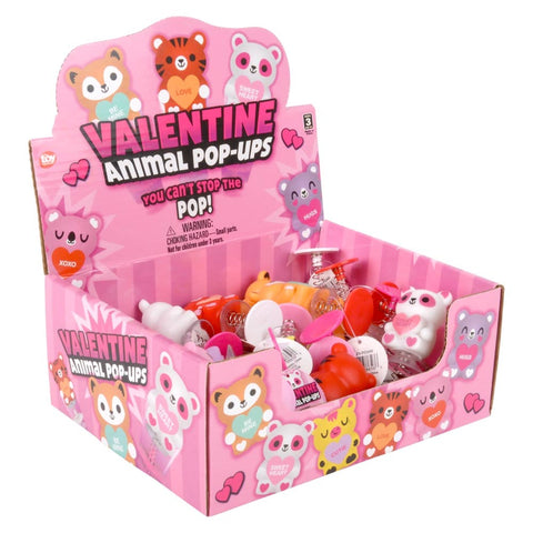 2.75" Valentine's Day Animal Pop-Ups - LLB Toys