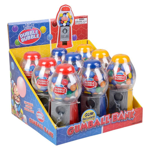7" CLASSIC GUMBALL BANK - LLB Candy