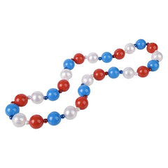42.5" Patriotic Ball Necklace -  LLB Toys