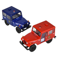 5" Jeep DJ-5B Police/Firefighter Diecast Toy - LLB Toys