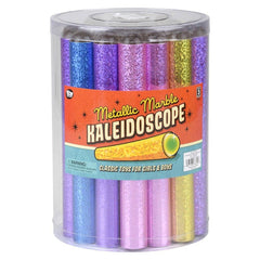 8.25" METALLIC MARBLE KALEIDOSCOPE LLB Kids Toy