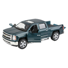 5" DIE-CAST PULL BACK 2014 CHEVY SILVERADO LLB Car Toys
