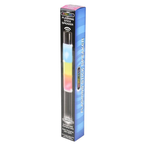 12" WIRELESS FLASHING STICK SPEAKER LLB kids toys