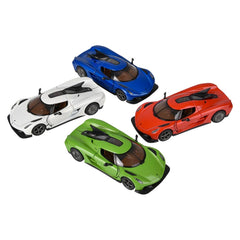 5" Diecast Pull Back Koenigseg Jesko Absolut 12ct - LLB Toys