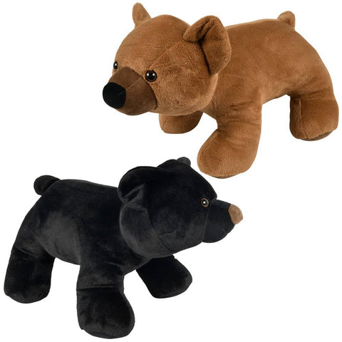 22" Mink Grizzly Bear Plush - LLB Toys