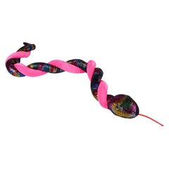67" TWISTY SNAKE METALLIC ASSORTMENT A LLB Plush Toys