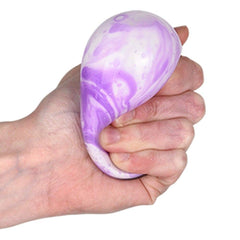 2.5" Squish And Stretch Marbleized Easter Egg  - LLB Toys