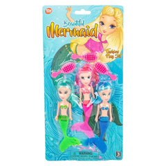 6" MERMAID DOLL PLAY SET LLB kids Accessories