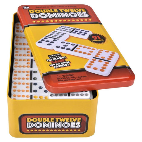DOUBLE 12 DOMINOES LLB kids toys