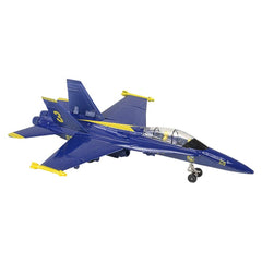 9" DIE-CAST PULL BACK F-18 BLUE ANGEL LLB Car Toys