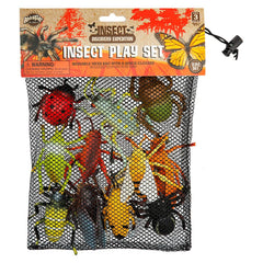 INSECT FIGURES IN MESH BAG LLB kids toys