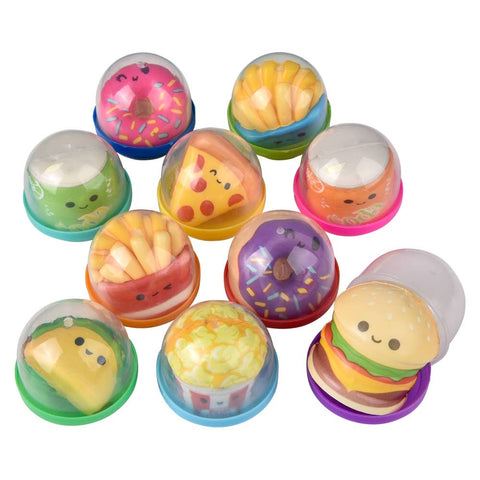 Micro Squish Fun Foods 1.5"-2.25"  Capsule 250ct - LLB Toys