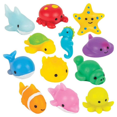 1.5" GUMMY SEA LIFE ANIMALS LLB kids toys