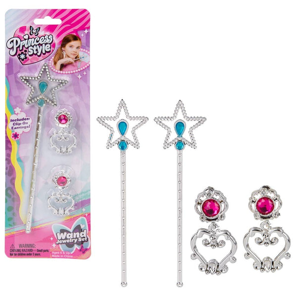 Pretend Play Princess Wand Jewelry Set - LLB Toys