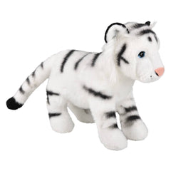 11" Animal Den White Tiger Plush - LLB Toys