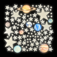 Glow Planets & Super Nova 100pcs In Box - LLB Toys