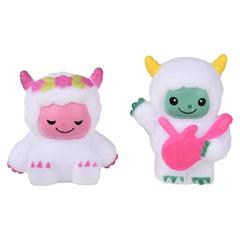 2" Rubber Yeti Characters- LLB Toys