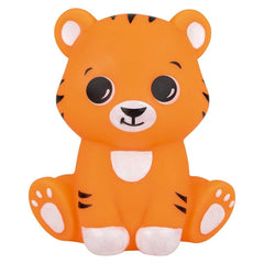 5-6.25" RUBBER ZOO ANIMALS WITH SOUND ASSORTMENT - LLB Toys