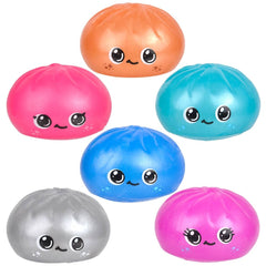 2" Sugar Squeezy Metallic Surprise Dumplings - LLB Toys