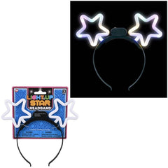 Light-Up Neon Bright Star Headband