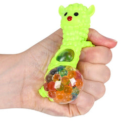 3.5" SQUEEZY BEAD ALPACA BALL LLB Squishy Toys