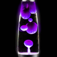 18" PURPLE WAX MOTION LAMP LLB kids toys