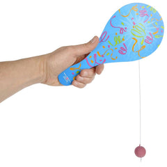 9" NEON PADDLE BALL GAME LLB kids toys