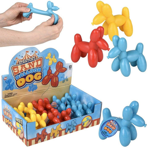 3.5" Stretchy And Sand Balloon Dog - LLB Toys