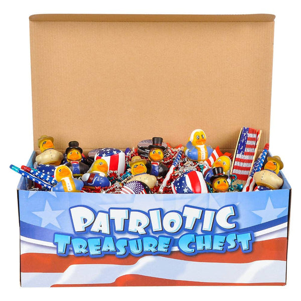 PATRIOTIC TREASURE CHEST TOY ASSORTMENT LLB kids toys