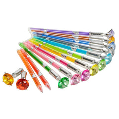 7" DIAMOND GEL PEN (24PC/UN) LLB kids toys