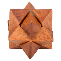 1.75" WOODEN BRAIN TEASERS LLB Wood Toy - Kids