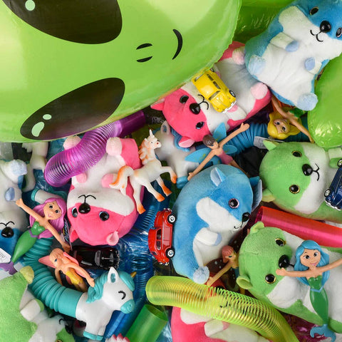 Girl Treasure Toy Kit Refill 100pcs (No Chest) - LLB Toys