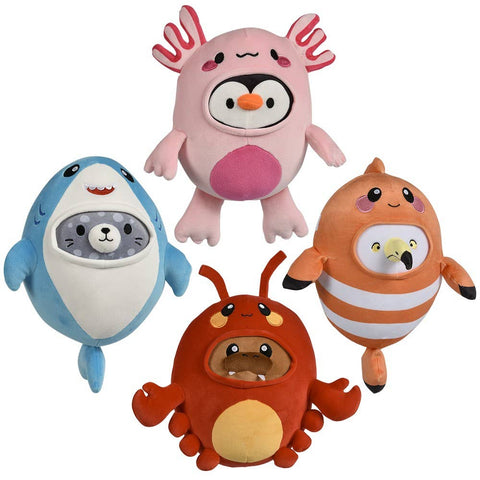 8.5" Costume Sealife Eggamals Plush - LLB Toys