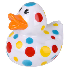 Big Polka Dot Rubber Ducky 6" - LLB Toys