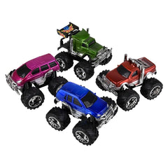 5" FRICTION MINI MONSTER TRUCK LLB Car Toys