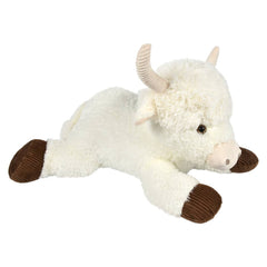 23.5" Laying Highland Cow  Plush - LLB Toys