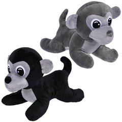 11" Crouching Monkey Plush - LLB Toys