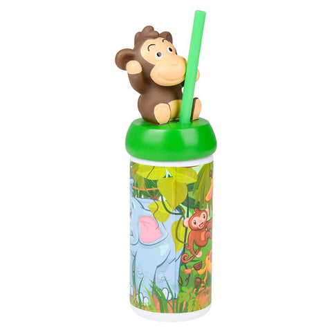 12oz 3D ANIMAL CUP MONKEY LLB kids toys