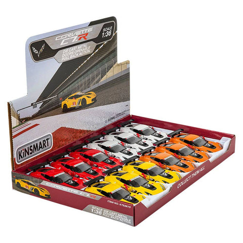 5" Die-Cast 2016 Corvette C7.r Race Car - LLB Toys