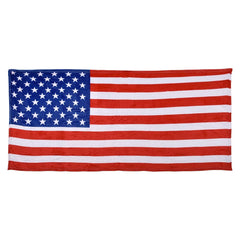 T21 71" X 35" American Flag Blanket 12/ - LLB Toys