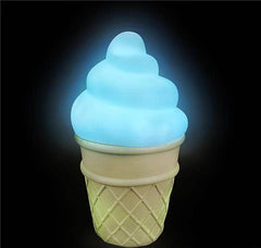 5.5" ICE CREAM CONE LED TAP LAMP LLB kids toys