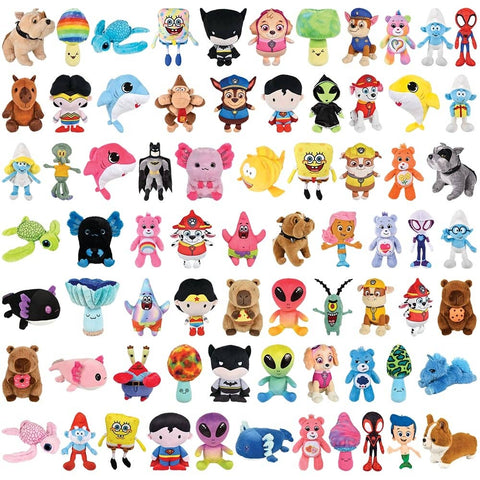 Medium 50% Licensed Plush Kit 10-12" 36ct - LLB Toys