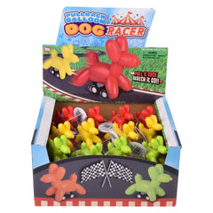 2.5" Pull Back Balloon Dog 24ct- LLB Toys