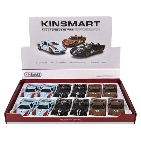 1966 Ford GT 40 MKII Heritage Edition Toy - LLB Toys