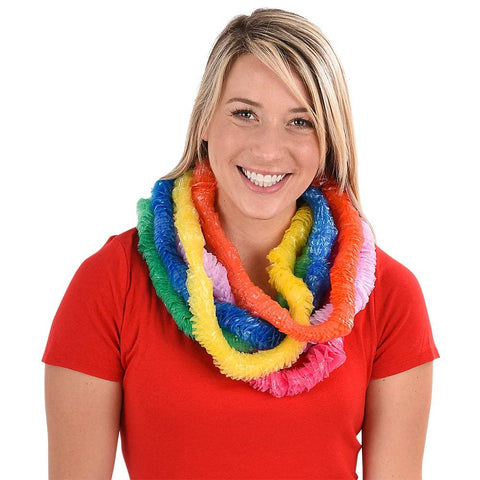 PLASTIC LEIS 2.25" 32" LENGTH LLB kids toys
